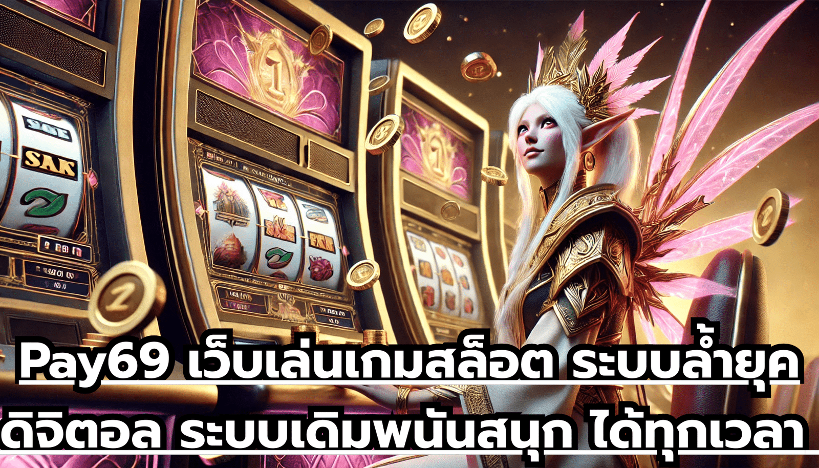 Pay69 เว็บเล่นเกมสล็อต ระบบล้ำยุคดิจิตอล ระบบเดิมพนันสนุก ได้ทุกเวลา จ่ายโบนัสสูง ไม่บล๊อค