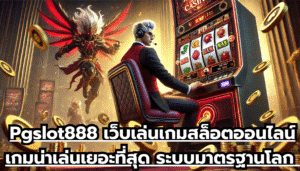 Pgslot888 เว็บเล่นเกมสล็อตออนไลน์ เกมน่าเล่นเยอะที่สุด ระบบมาตรฐานโลก เล่นได้โบนัสเร็ว ไม่สะดุด