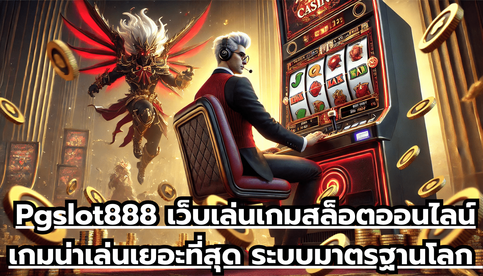 Pgslot888 เว็บเล่นเกมสล็อตออนไลน์ เกมน่าเล่นเยอะที่สุด ระบบมาตรฐานโลก เล่นได้โบนัสเร็ว ไม่สะดุด